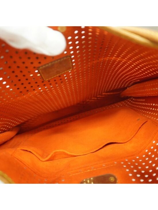 Louis Vuitton Shoulder Bag Monogram Perfo Musette Orange - Picture 4 of 10